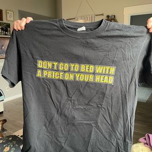 2XL bail bondsman t-shirt with HA rocker on back